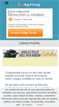 Mobile Screenshot of codigopostal.org